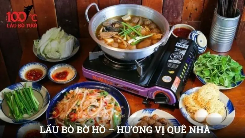 Lẩu bò bờ hồ – Hương vị quê nhà giữa lòng phố thị