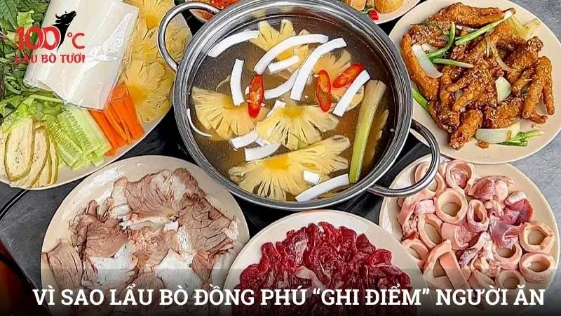 Vì sao lẩu bò Đồng Phú “ghi điểm” trong lòng thực khách?