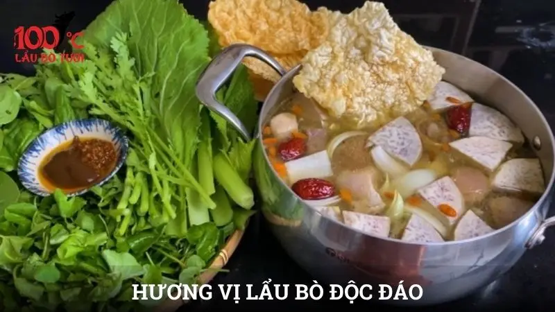 Hương vị lẩu bò mang phong cách Quảng Bình độc đáo