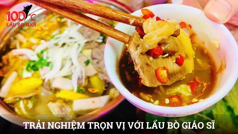 Trải nghiệm trọn vị với Lẩu bò Giáo Sĩ: Không chỉ ngon mà còn là nghệ thuật