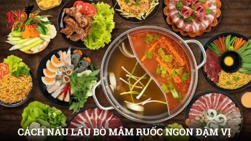 Cách nấu lẩu bò mắm ruốc ngon đậm vị miền Trung