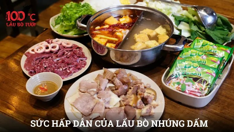 Sức hấp dẫn của lẩu bò nhúng dấm đối với thực khách Việt