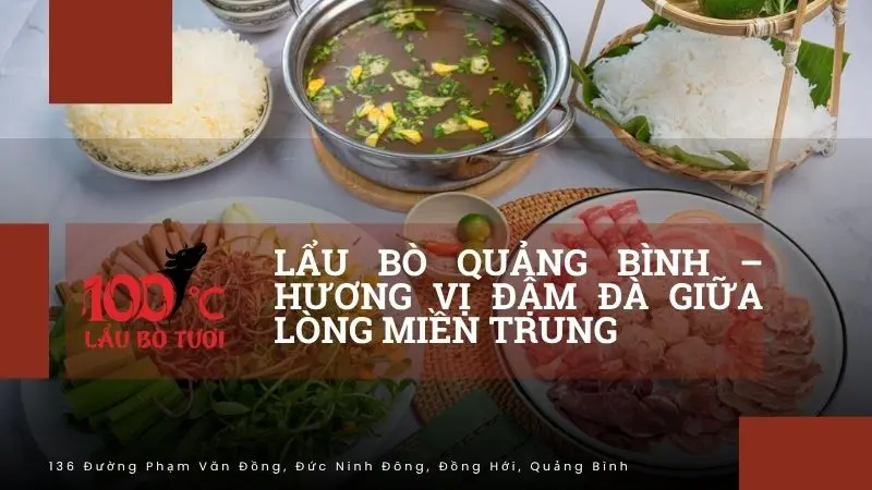 lẩu bò quảng bình
