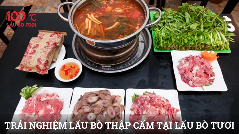 Trải nghiệm lẩu bò thập cẩm tại Lẩu Bò Tươi: Ấm lòng và chất lượng
