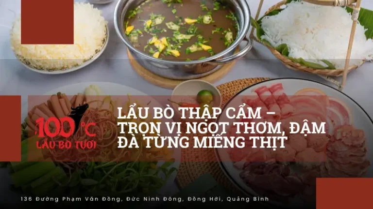 Lẩu bò thập cẩm