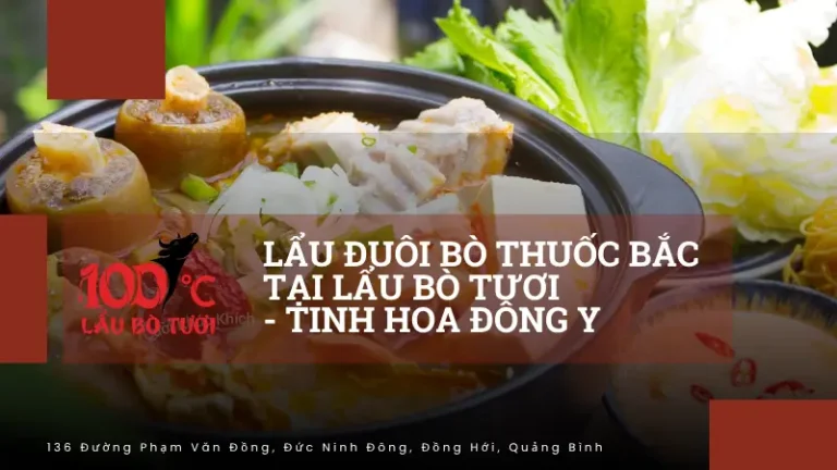 lẩu đuôi bò thuốc bắc