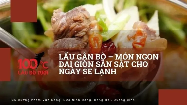 Lẩu Gân Bò