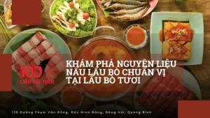 nguyên liệu nấu lẩu bò