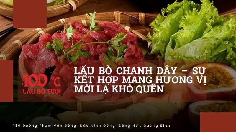 Lẩu bò chanh dây