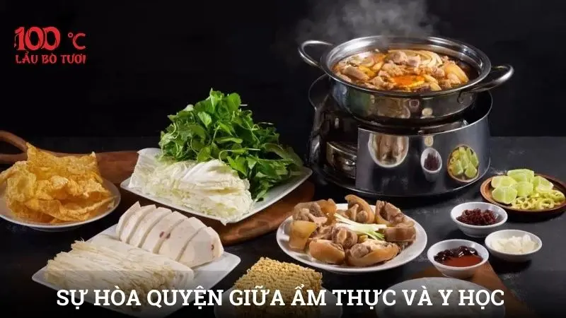 Sự hòa quyện hoàn hảo giữa ẩm thực và y học cổ truyền
