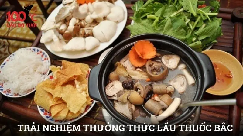 Trải nghiệm thưởng thức lẩu thuốc bắc – Hương vị gắn kết yêu thương