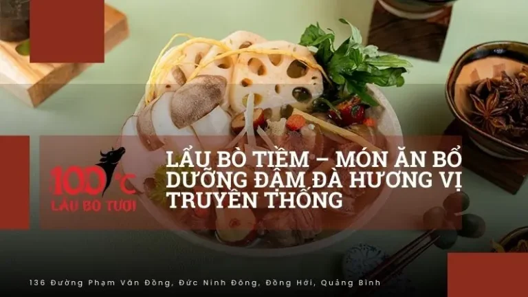 lẩu bò tiềm