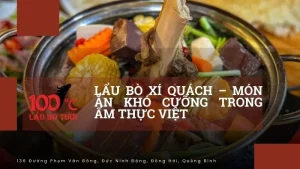 Lẩu bò xí quách