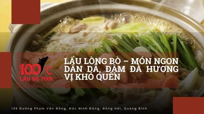 Lẩu lòng bò