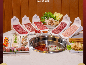 Combo 99 độ C - Lẩu bò tươi Triều Châu