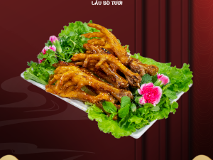 Chân gà nướng
