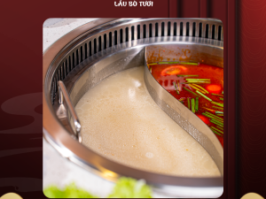 Nước lẩu chính tông nguyên vị - Lẩu bò tươi