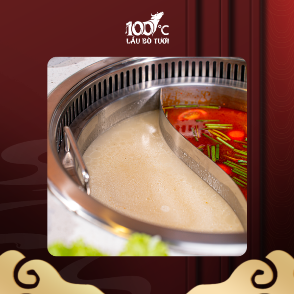 Nước lẩu chính tông nguyên vị - Lẩu bò tươi