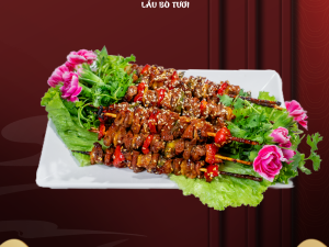 Lòng non nướng thảo mộc