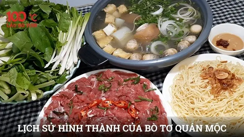Lịch sử hình thành và triết lý ẩm thực của bò Tơ Quán Mộc