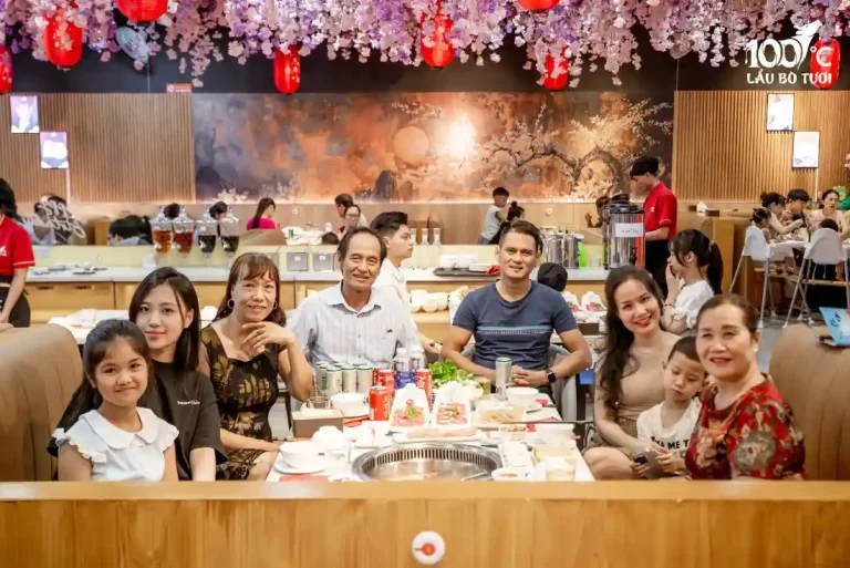 Cảm nhận khách hàng lẩu bò tươi 100 độ c