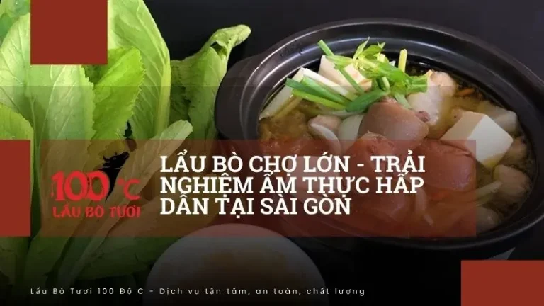 Lẩu bò Chợ Lớn