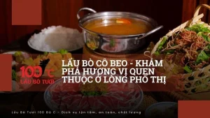lẩu bò Cô Beo