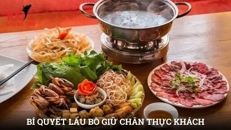 Bí quyết lẩu bò giữ chân thực khách