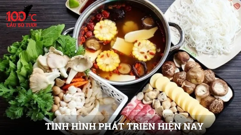 Tình hình phát triển hiện nay của lẩu bò Tiến Dương