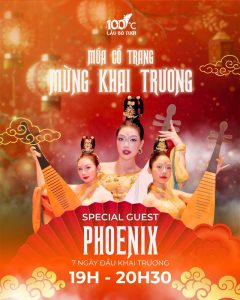 Hoạt động múa cổ trang Trung Hoa - Mừng khai trương