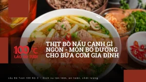 Thịt bò nấu canh gì ngon