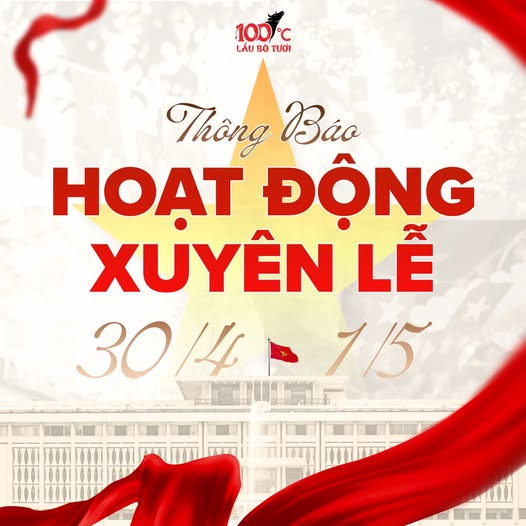 Lẩu Bò Tươi 100 Độ C Vẫn Phục Vụ Xuyên Suốt Dịp Lễ